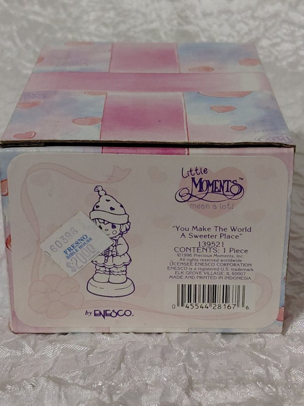 Precious Moments Figurine "You Make The World A Sweeter Place" By Enesco - Picture 4 of 6
